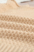 Oversized Chunky Batwing Long Sleeve Turtleneck Sweater
